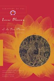 Cover of: Scripture of the Lotus blossom of the fine dharma (the Lotus sutra)