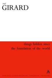 Things hidden since the foundation of the world