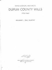 Genealogical abstracts, Duplin County wills, 1730-1860 by Murphy, William L. Jr.