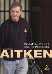 Cover of: Psalms for People Under Pressure by Jonathan Aitken