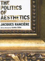 Cover of: The Politics of Aesthetics
