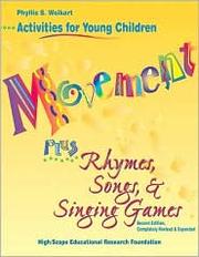 Cover of: Movement Plus Rhymes, Songs, and Singing Games: Activities for Children Ages 3 to 7