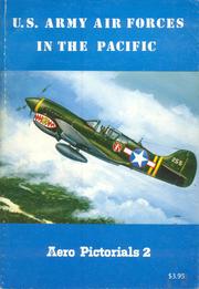 Cover of: U.S. Army Air Forces in the Pacific: Aero Pictorials 2