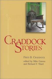 Cover of: Craddock Stories by Fred B. Craddock