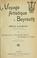 Cover of: Le voyage artistique à Bayreuth