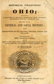 Cover of: Historical collections of Ohio