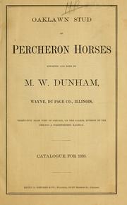 Cover of: Oaklawn stud of Percherons by 