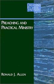Cover of: Preaching and Practical Ministry (Preaching and Its Partners) by Ronald J. Allen