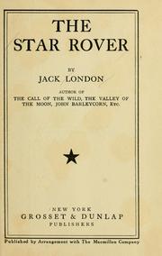 Cover of: The Star rover. -- by Jack London
