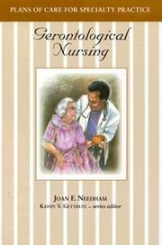 Cover of: Plans of Care for Specialty Practice: Gerontological Nursing (Plans of Care for Specialty Practice)