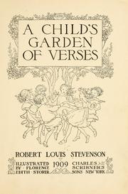 Cover of: A child's garden of verses