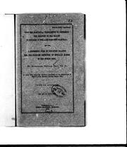 Cover of: Upon the electrical experiments to determine the location of the bullet in the body of the late President Garfield; and upon a successful form of induction balance for the painless detection of metallic masses in the human body
