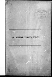 Sir William Edmond Logan by B. J. Harrington