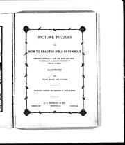 Cover of: Picture puzzles, or, How to read the Bible by symbols