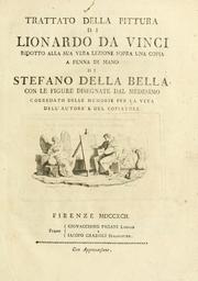 Cover of: Trattato della pittura di Lionardo da Vinci by Leonardo da Vinci