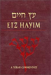 Cover of: Etz Hayim: Torah and Commentary