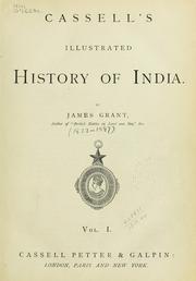 Cover of: Cassell's illustrated history of India.