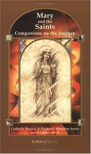 Cover of: Mary and the saints: companions on the journey