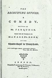 Cover of: The recruiting officer