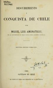 Cover of: Descubrimiento i conquista de Chile