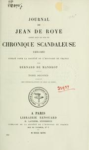 Cover of: Journal