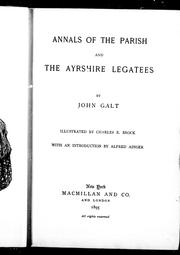 Cover of: Annals of the parish ; and, The Ayrshire legatees