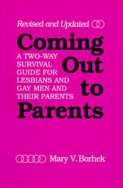 Cover of: Coming out to parents