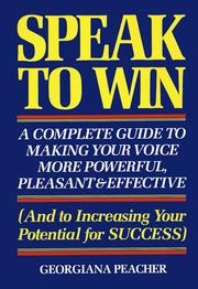 Cover of: Speak to win