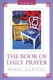 Cover of: The Book of Daily Prayer | Kim Martin Sadler