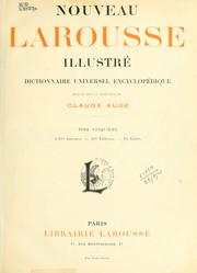 Cover of: Nouveau Larousse illustré (v.5. H-Meld) by Pierre Larousse