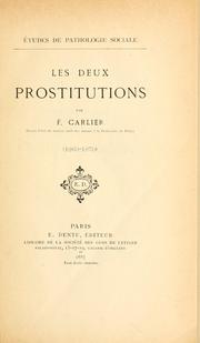 Les deux prostitutions by F Carlier