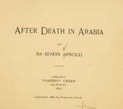 Cover of: After death in Arabia