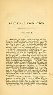 Cover of: Practical education by Maria Edgeworth