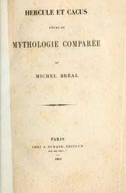 Cover of: Hercule et Cacus, étude de mythologie comparée