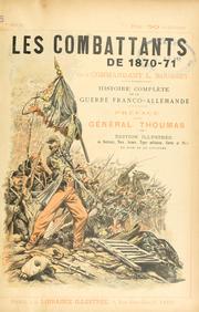 Cover of: Les combattants de 1870-71