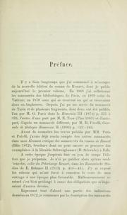 Cover of: Le Roman de Renart, publié par Ernest Martin.