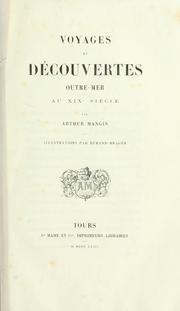 Cover of: Voyages et découvertes outre-mer au 19e siècle.
