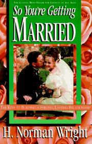 Cover of: So You're Getting Married