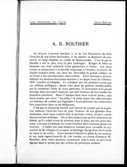 Cover of: Les hommes du jour: A.B. Routhier