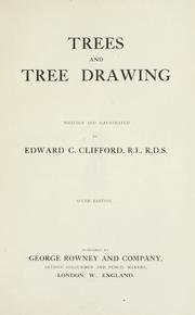 Cover of: Trees and tree drawing by Edward C. Clifford