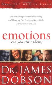 Cover of: Emotions: Can You Trust Them?
