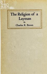 Cover of: The religion of a layman