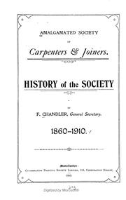 Amalgamated Society of Carpenters & Joiners by Francis Chandler
