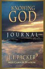 Cover of: Knowing God Journal