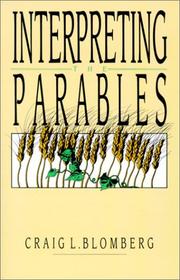 Cover of: Interpreting the parables