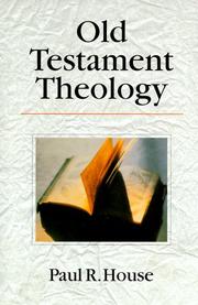 Cover of: Old Testament theology