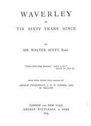 Cover of: Waverley, or, 'tis sixty years since by Sir Walter Scott