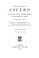 Cover of: The letters of Cicero