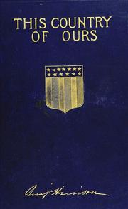 Cover of: This country of ours.