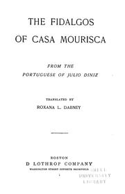 Cover of: The fidalgos of Casa Mourisca